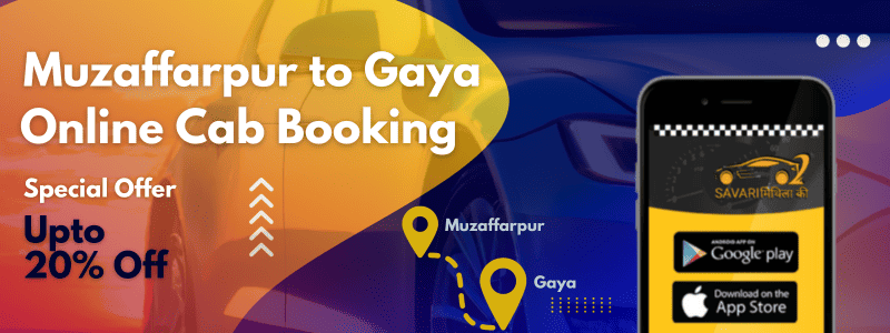 Muzaffarpur to Gaya cab